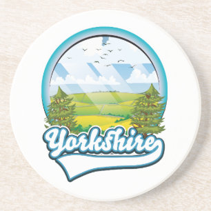 Porta-copos logotipo da Yorkshire Travel