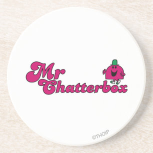 Porta-copos Logotipo Magenta Sr. Chatterbox