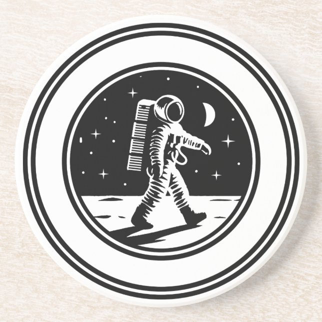 Porta-copos Lua Andando (Frente)