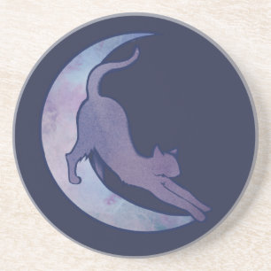 Porta-copos Lua Gato Design Estreprimindo Gatos LuaArte Infant