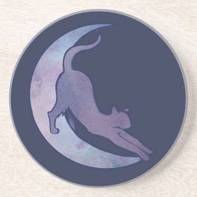 Porta-copos Lua Gato Design Estreprimindo Gatos LuaArte Infant (Frente)