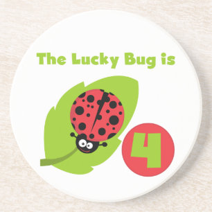 Porta-copos Lucky Inseto 4º t-shirts e presentes