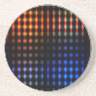 Porta-copos Luzes coloridas brilhantes