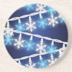 Porta-copos Luzes de Floco de Neve