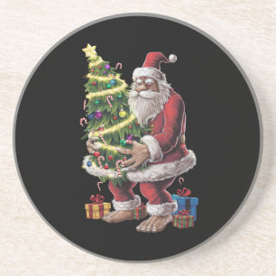 Porta-copos Luzes de Natal de Bigfoot Árvore de Natal Sasquatc
