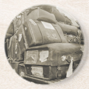 PORTA-COPOS MADEIRA DE EQUIPE DE BAGAGEM VIAGEM 1890