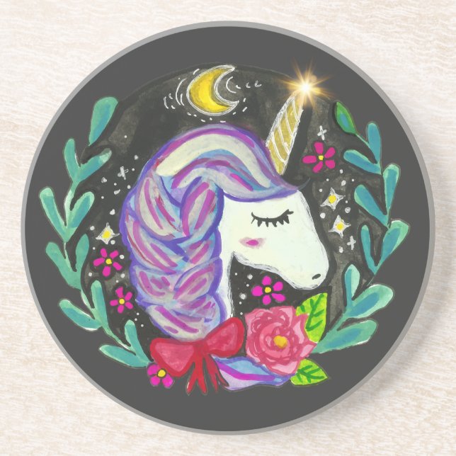 Porta-copos Magical Unicorn Vibes  (Frente)