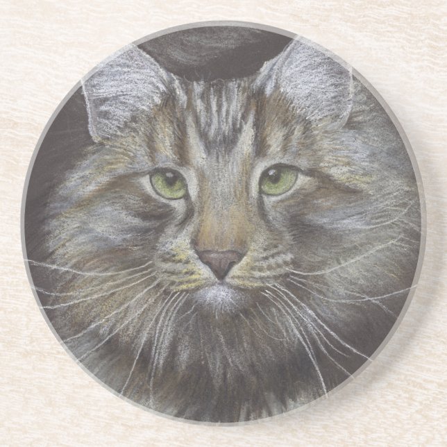 Porta-copos Maine Coon Cat (Frente)