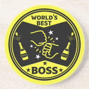 Porta-copos Maior Chefe do Mundo