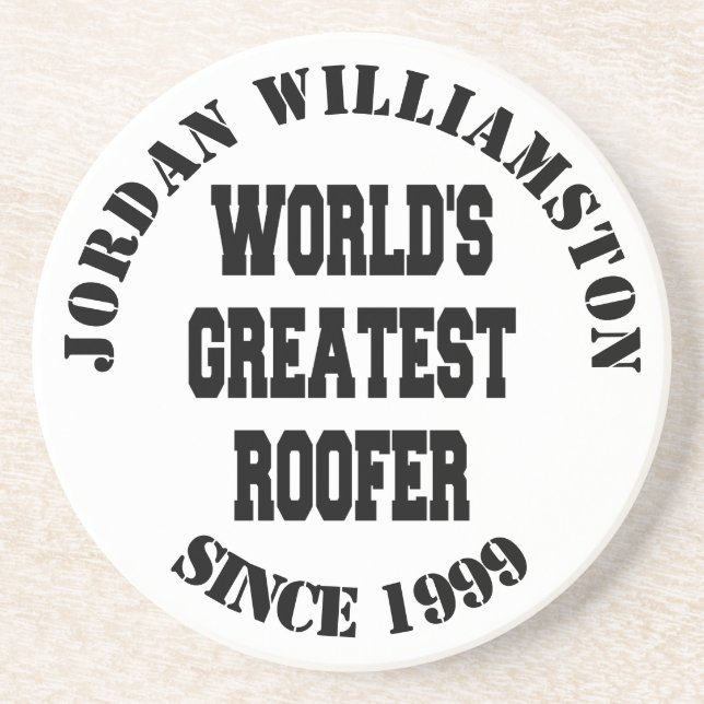 Porta-copos Maior Roofer do Mundo (Frente)