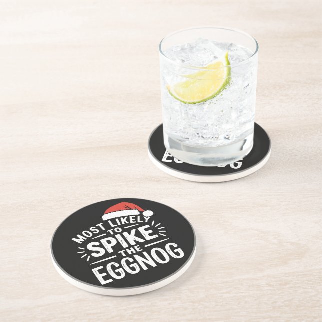 Porta-copos Mais Propenso a Adicionar Bebida Alcoólica ao Eggn (Lateral)
