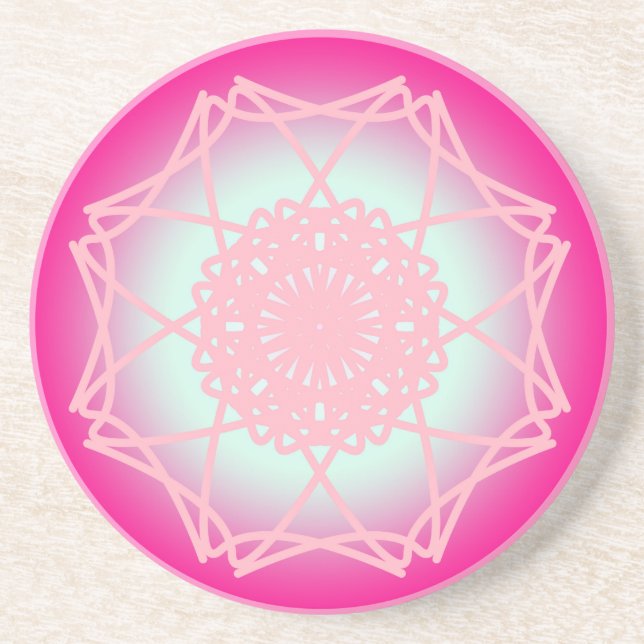 Porta-copos Mandala Calmo (Frente)