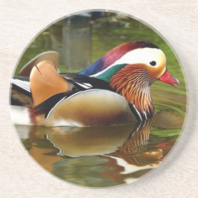 Porta-copos Mandarin Duck (Frente)