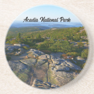 Porta-copos Manhã no topo da montanha Cadillac em Acadia