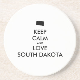 Porta-copos MANTER CALMO E AMOR personalizáveis DAKOTA DO SUL