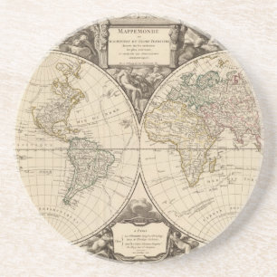 Porta-copos Mapa Mundial 9