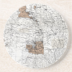 PORTA-COPOS MAPA: RESERVAS, 1888