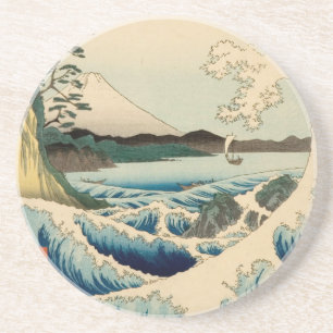 Porta-copos Mar Japonês de Satta Hiroshige Art