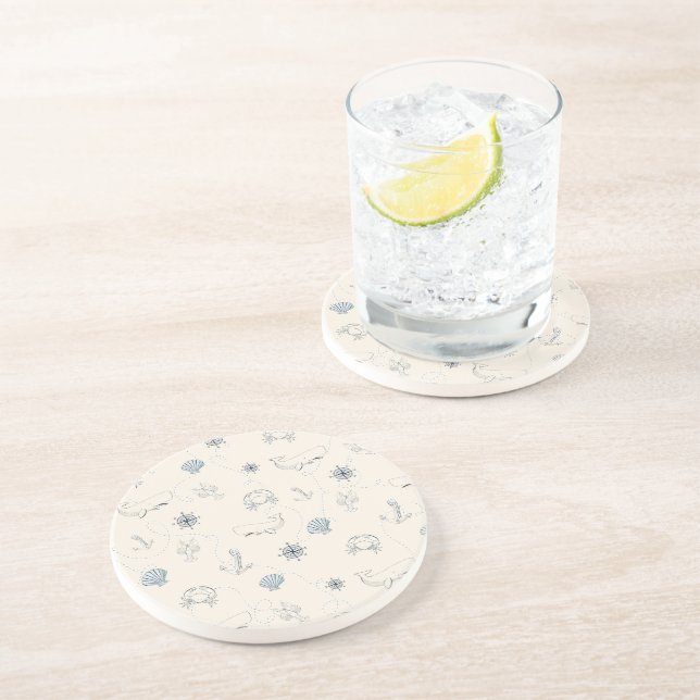 Porta-copos Mar náutico (Lateral)