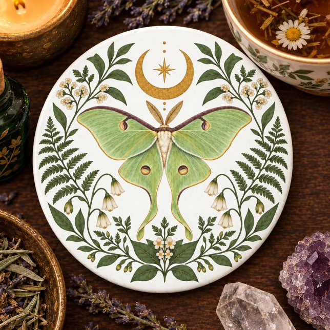 Porta-copos Mariposa Luna Celestial (Criador carregado)