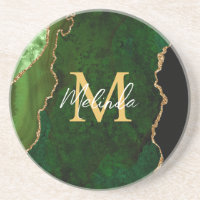 Mármore de Ágata Verde e Dourado