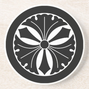Porta-copos Maru ni Ken Mitsu Ginkgo