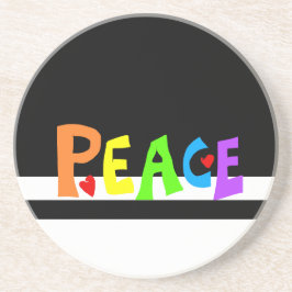 Porta-copos MAZIPOODLES Peace Rainbow