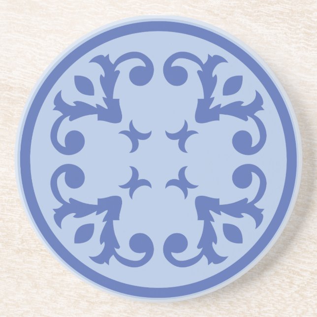 Porta-copos Medallion Scroll (Frente)