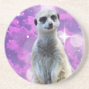 Porta-copos Meerkat Com Sparkle,