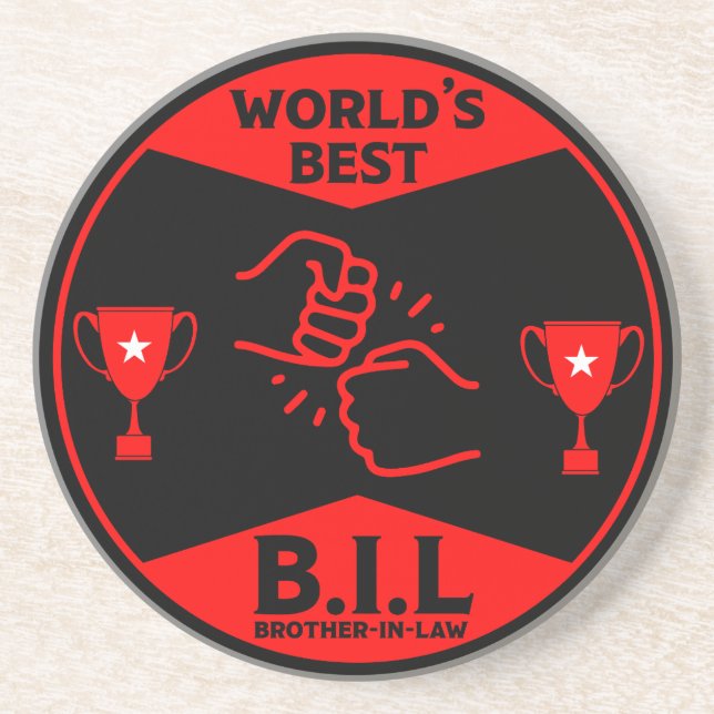 Porta-copos Melhor cunhado (Frente)