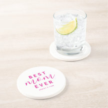 Melhor Dia de as mães de Script Rosa Quente