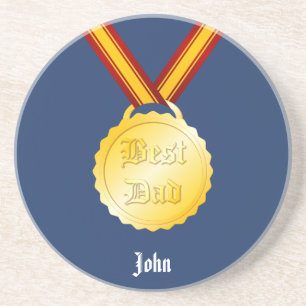 Porta-copos Melhor Medalha de Pai Dia dos Pais