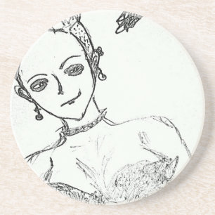 Porta-copos menina do punk