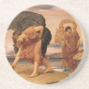 Porta-copos Meninas Gregas Catando Seixos por Lord Leighton