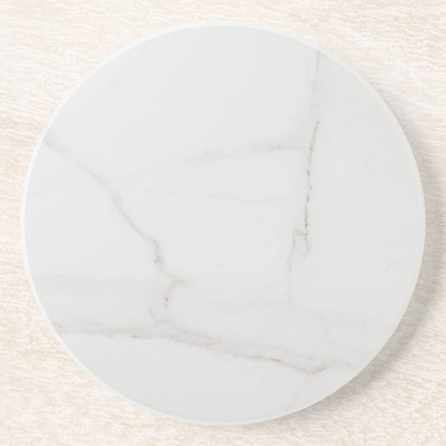 Porta-copos Mesa de mármore branco simples moderna rustic pape (Frente)