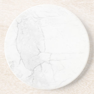 Porta-copos Mesa de mármore branco simples moderna rustic pape