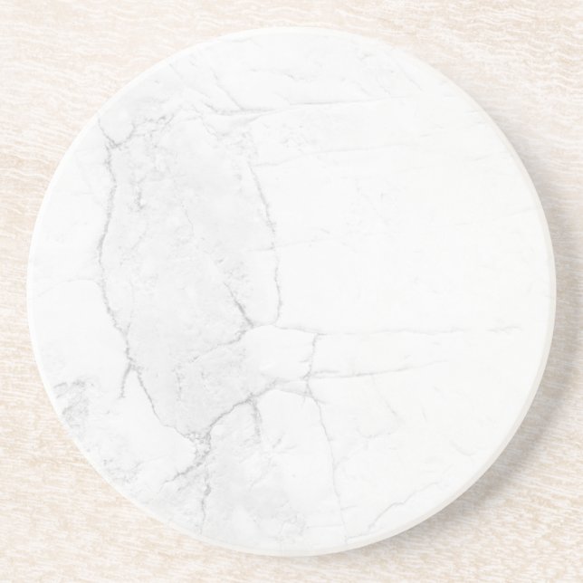 Porta-copos Mesa de mármore branco simples moderna rustic pape (Frente)