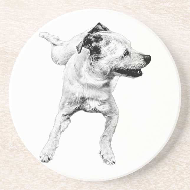 Porta-copos Mesa de sidra, giro alegre (Frente)