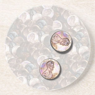 Porta-copos Meus Dois Centavos Valem (Fundo Leve)