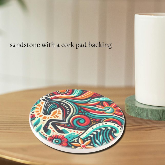 Porta-copos Mexican fiesta horse (Criador carregado)