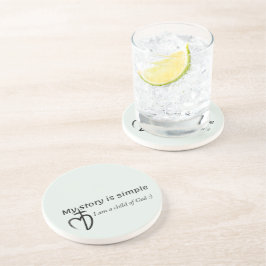 Porta-copos Minha história é simples