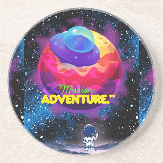 PORTA-COPOS MISSÃO E AVENTURA (Frente)