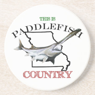 Porta-copos Missouri é Paddlefish Country