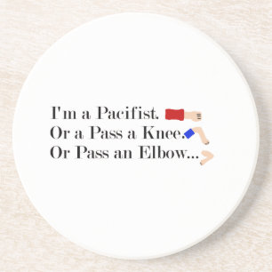 Porta-copos MMA Pacifist Humor Design