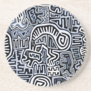 Porta-copos Mola Ritual de Peyote Xamânico