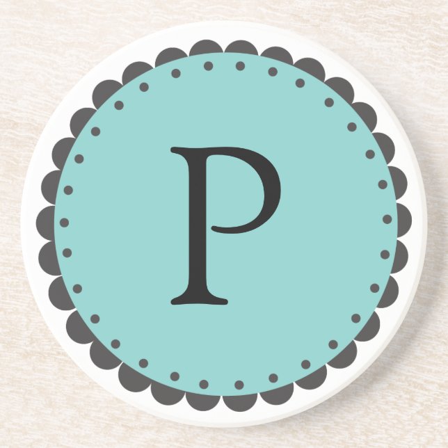 Porta copos monograma (Frente)