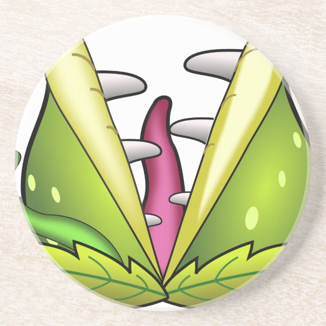 Porta-copos monstro da armadilha de venus (Frente)