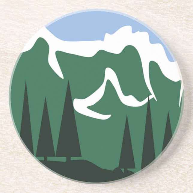 Porta-copos Montanha (Frente)