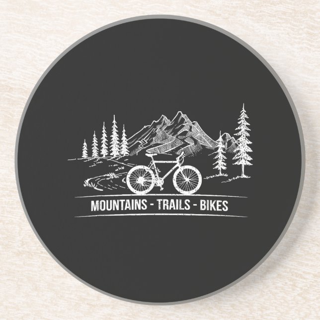 Porta-copos Montanha - Bicicleta de bicicleta de bicicleta (Frente)