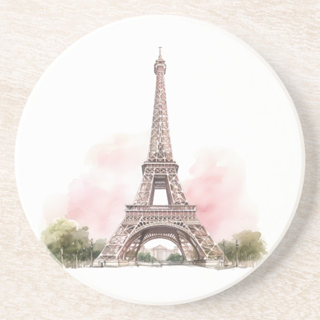 Porta-copos Montanha-russa Torre Eiffel Paris (Frente)
